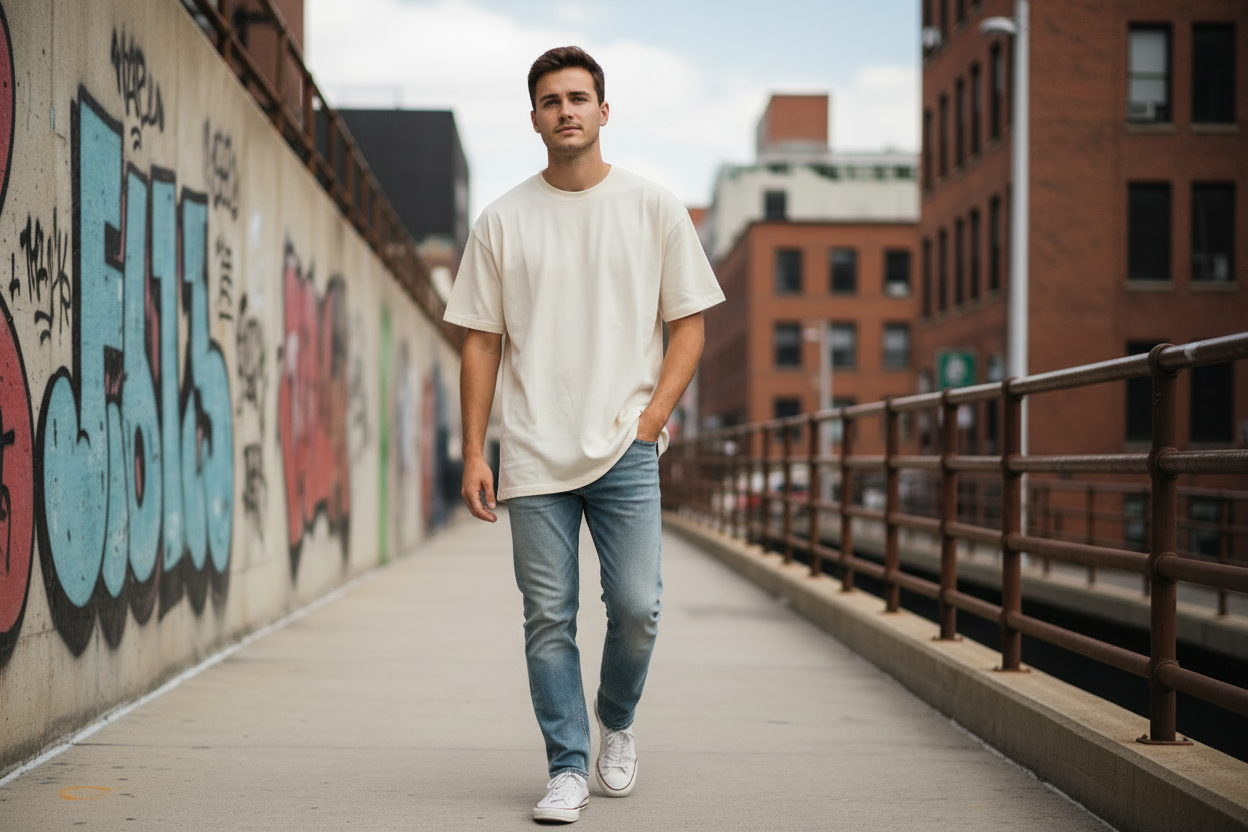 Candid Full-Body Centered UGC